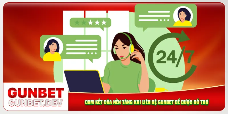 Cam kết của nền tảng khi liên hệ Gunbet để được hỗ trợ Cam kết của nền tảng khi liên hệ Gunbet để được hỗ trợ