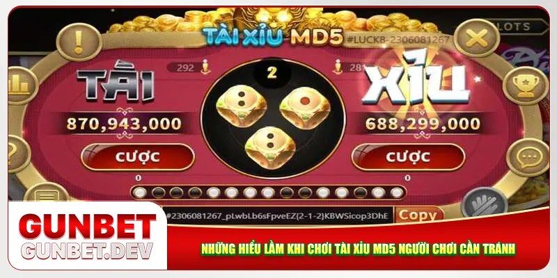 Những hiểu lầm khi chơi tài xỉu MD5 người chơi cần tránh Những hiểu lầm khi chơi tài xỉu MD5 người chơi cần tránh